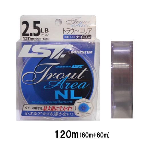 ラインシステム トラウトエリアNL 120m : ルアーショップカーミット