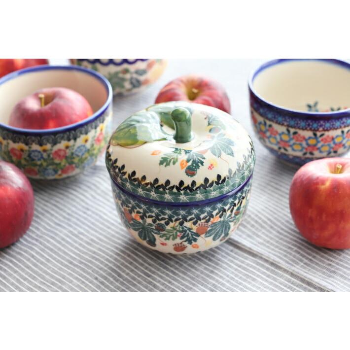 りんごポット[K628-DP109]【ポーリッシュポタリー[ポーランド食器