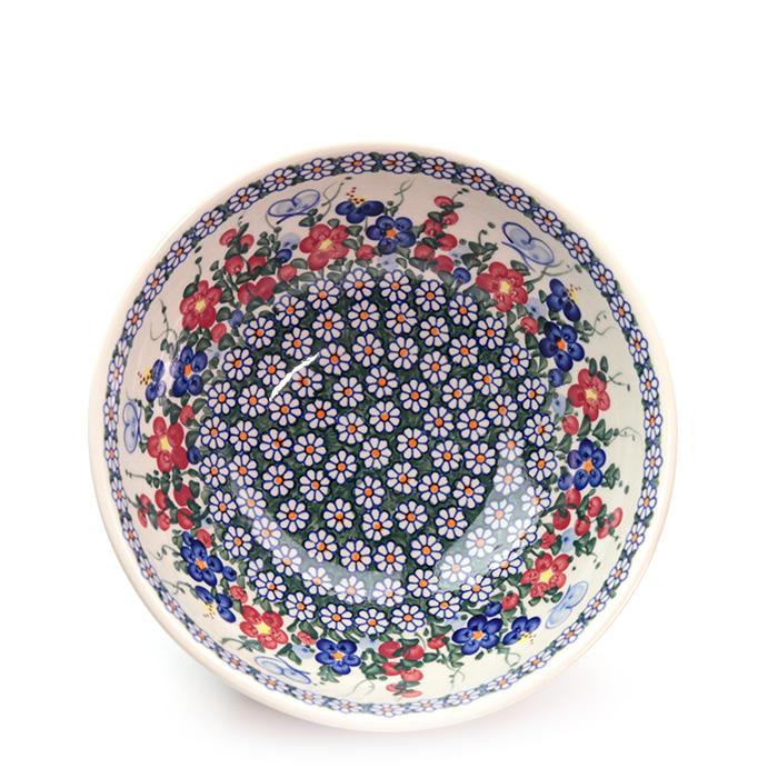 ボウルφ23cm(V076-A001)【ポーリッシュポタリー[ポーランド食器・陶器