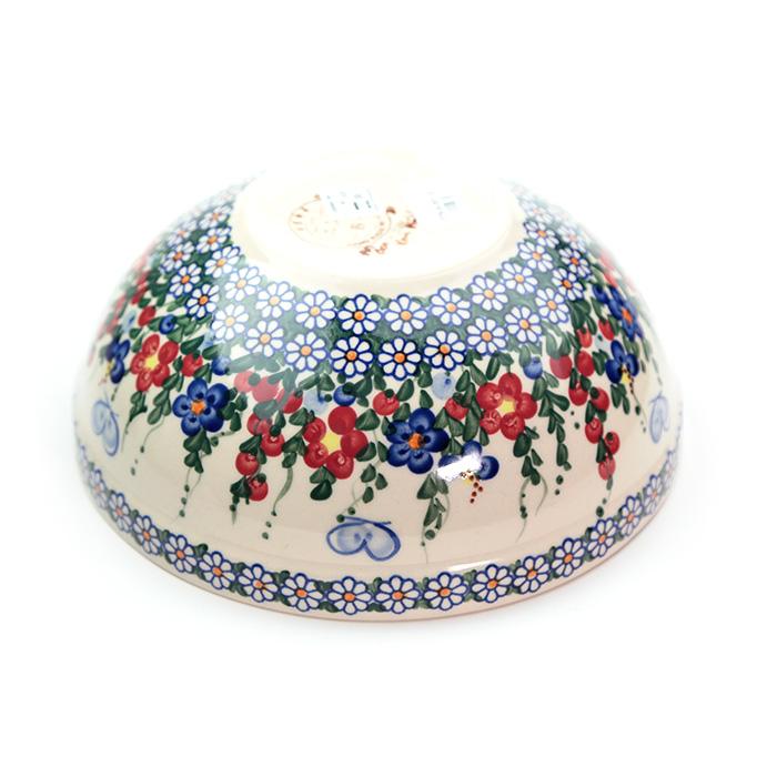 ボウルφ23cm(V076-A001)【ポーリッシュポタリー[ポーランド食器・陶器