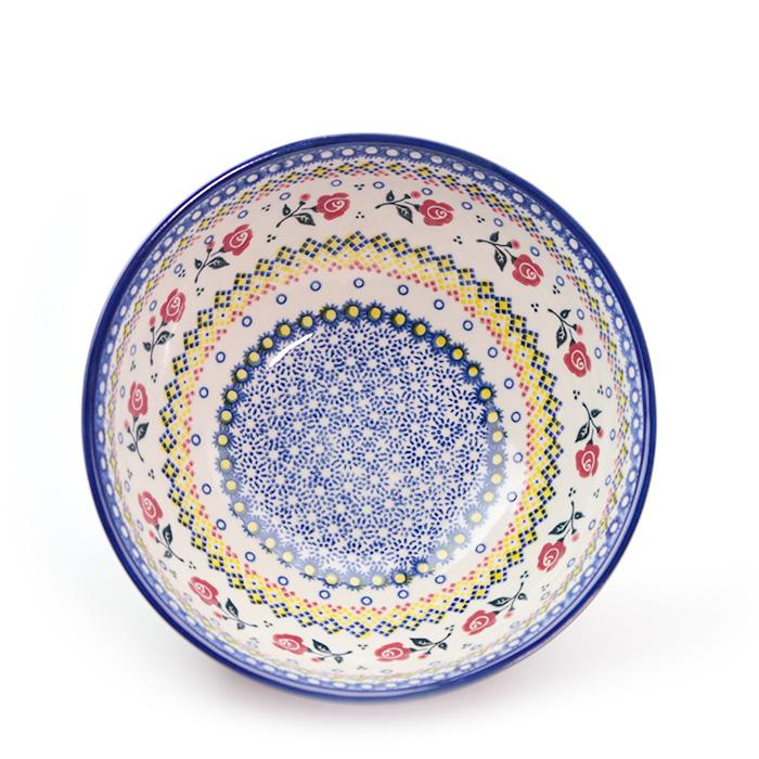 ボウルφ23cm(V076-U504)【ポーリッシュポタリー[ポーランド食器・陶器