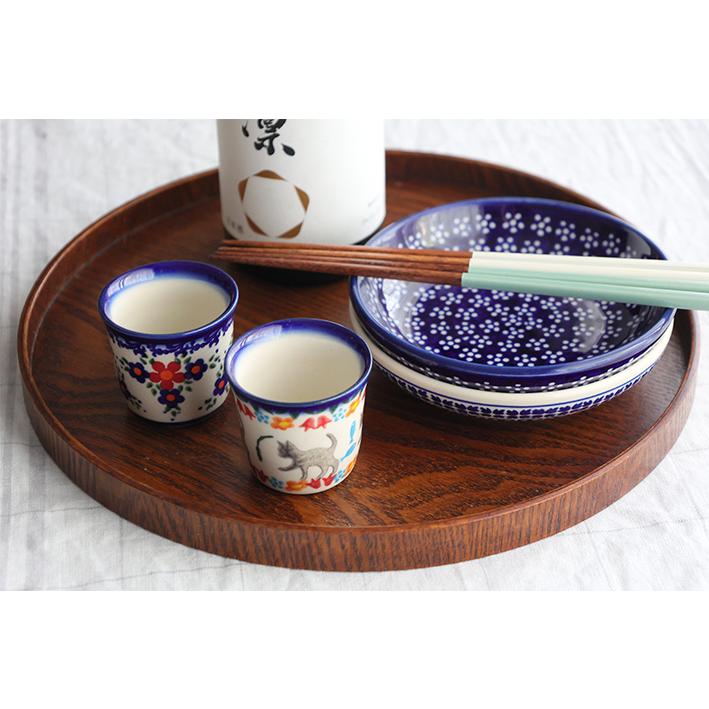 おちょこ(V303-U731)【ポーリッシュポタリー[ポーランド食器・陶器