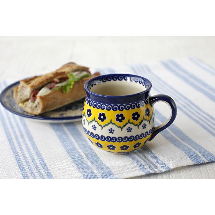 ポーリッシュマグ・大[V352-U199]【ポーリッシュポタリー[ポーランド