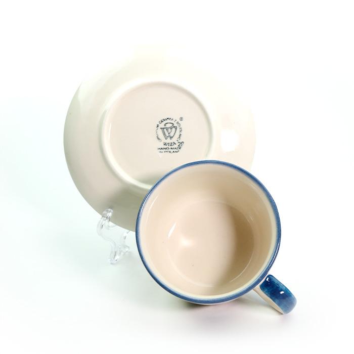 ポーランド　食器　ポットとカップ&ソーサー カップ＆ソーサー・ポーリッシュポタリー(ポーランド食器)