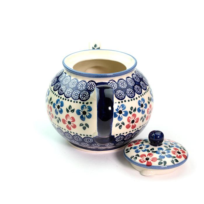 ティーポット・大[W504-166]【ポーリッシュポタリー[ポーランド食器