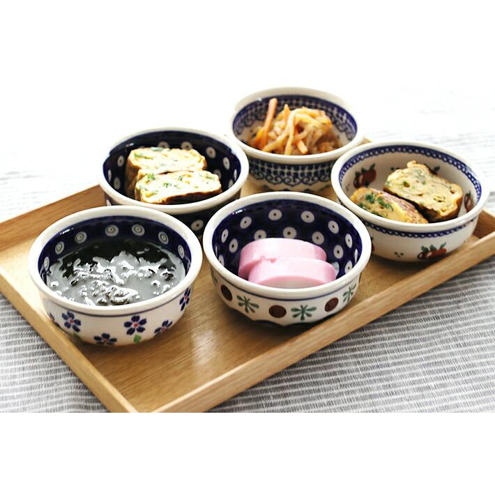 小鉢[Z1384-41]【ポーリッシュポタリー[ポーランド食器・陶器