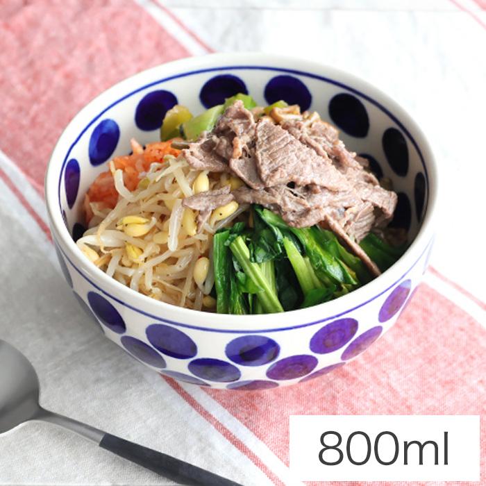 ヌードルボウル[Z1755-61]【ポーリッシュポタリー[ポーランド食器