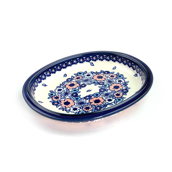 オーバルディッシュ(Z281-1325)【ポーリッシュポタリー