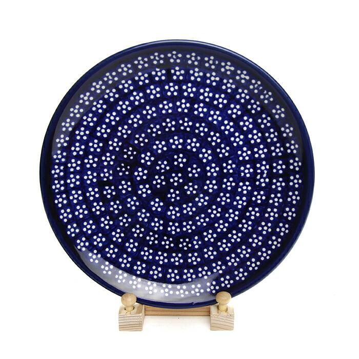 平皿φ19.5cm[Z814-226A]【ポーリッシュポタリー[ポーランド食器・陶器