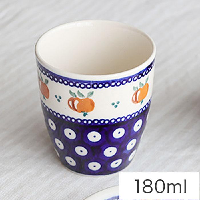 カップ[Z936-479]【ポーリッシュポタリー[ポーランド食器・陶器