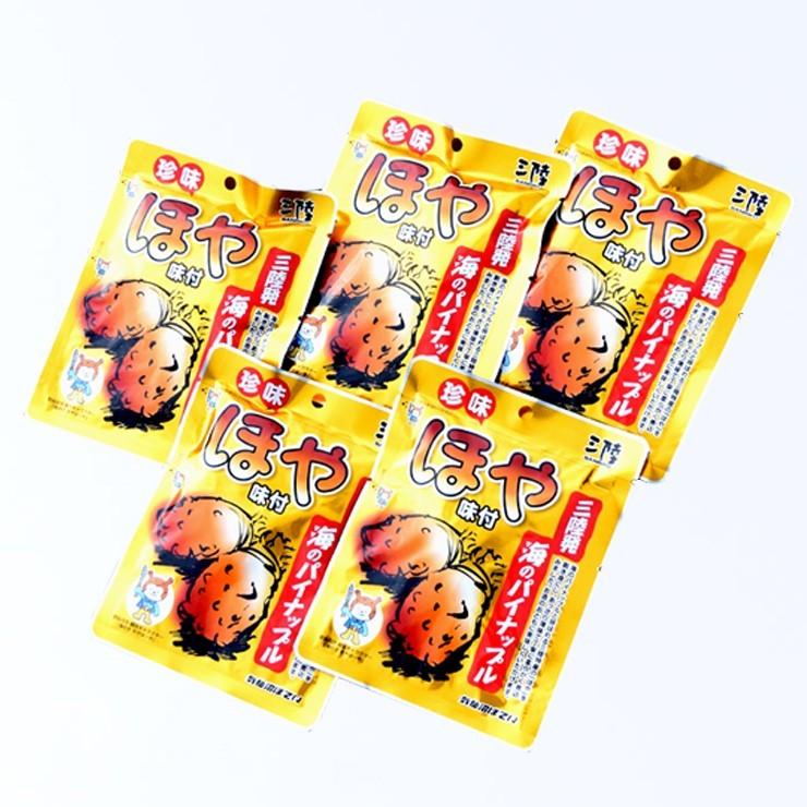 味付ほや5袋セット ほや ホヤ 三陸産 あじつけほや 珍味 おつまみ おやつ 半生 レトルト 気仙沼ほてい 022d ホヤぼーやセレクトショップ気仙沼 通販 Yahoo ショッピング