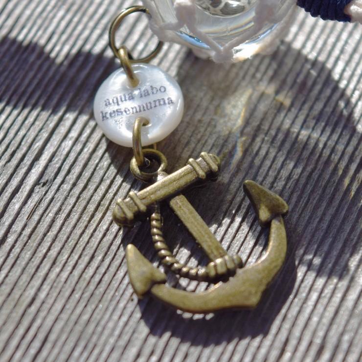 ビン玉キーホルダー キーホルダー 浮き玉 ハンドメイドハンドメイド