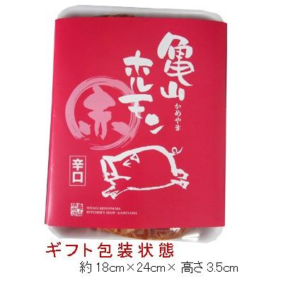 ホルモン 気仙沼ホルモン ピリ辛朝鮮味 (1kg) 亀山精肉店 豚ホルモン 赤 白 モツ 焼き肉 鍋 レシピ 作り方 お取り寄せ |  | 01