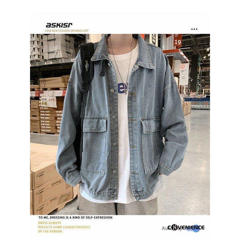 特別送料無料 ジャケット デニム ジャケット Gジャン アウター シンプル カジュ ジージャンデニムメンズgジャン薄手デニムジャケットデニムジャケット長袖ジャケット羽織り秋物スプリングコートカジュアル秋服 Www Threeriversofs Com