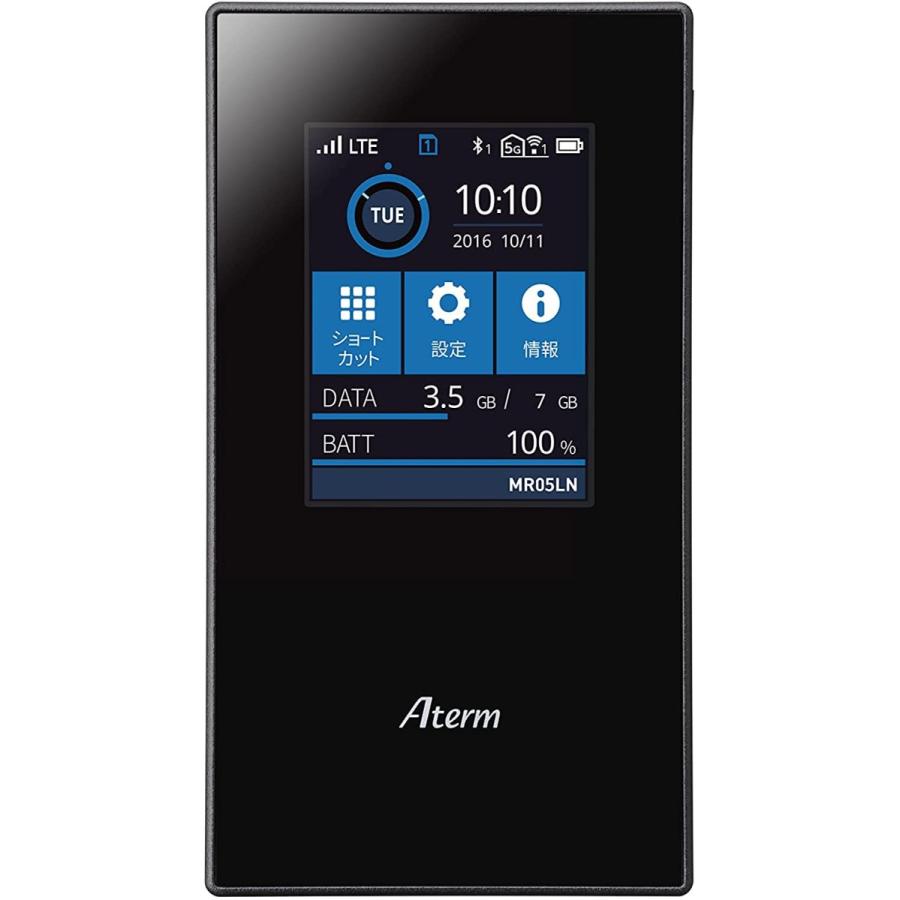 Aterm MR05LN デュアルSIM SIMフリー NEC モバイル Wi-Fi Aterm MR05LN デュアルSIM SIMフリー NEC モバイル Wi-Fi