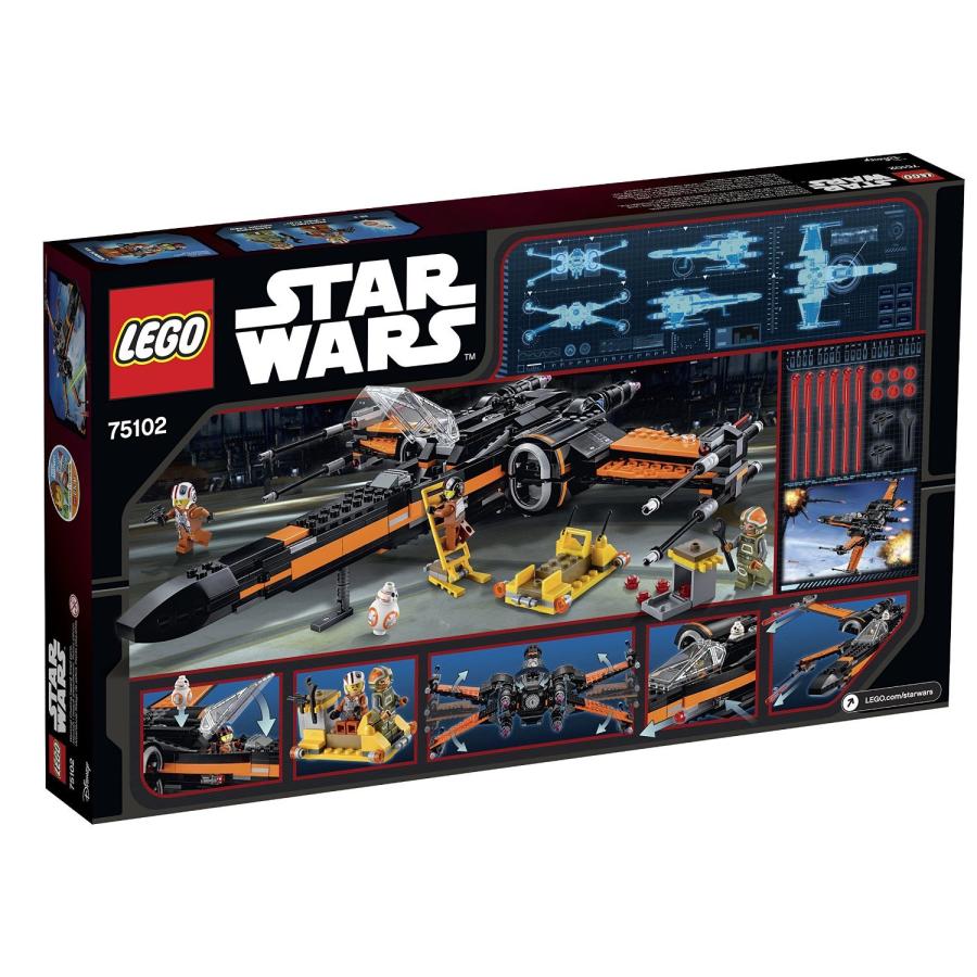 レゴ スター・ウォーズ ポーのXウィング・ファイター[TM] 75102 Star Wars Lego 75102 Poe's X 並行輸入品｜kevin-store｜09