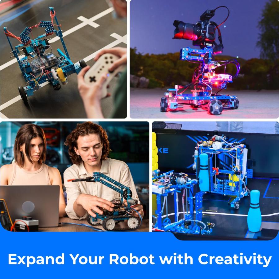 Makeblock mBot Ultimate ロボットアーム 10 in 1 STEM教育 DIYロボットキット Arduino 並行輸入品｜kevin-store｜10