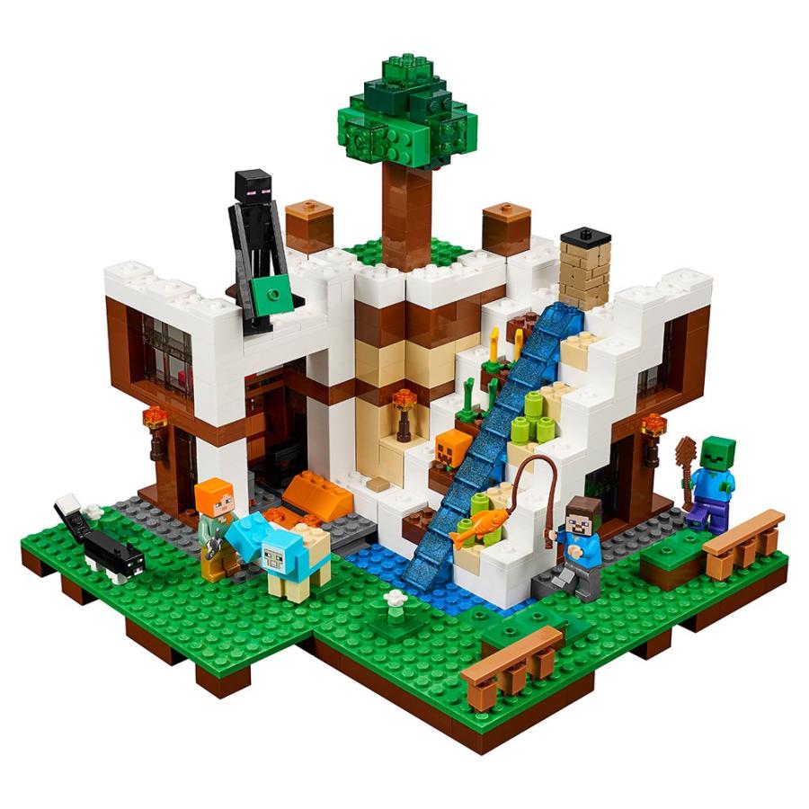 レゴ LEGO マインクラフト 滝 マイクラ ウォーター フォール ベース ギフト プレゼント 21134 LEGO Minecr 並行輸入品｜kevin-store｜04