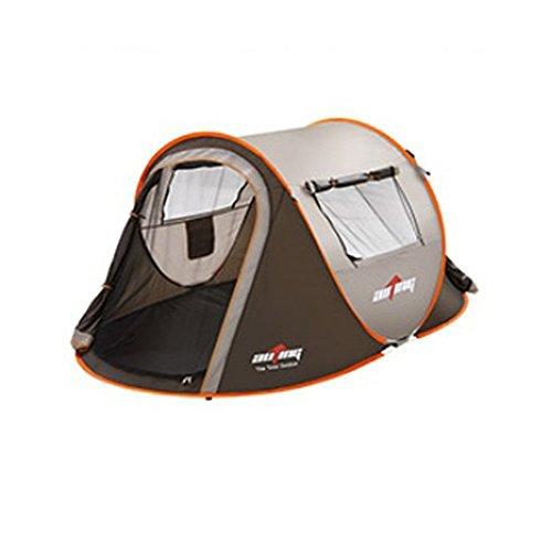 Auting 4 person Instant Pop Up Tent Two Double Doors Two windows  並行輸入品｜kevin-store｜02