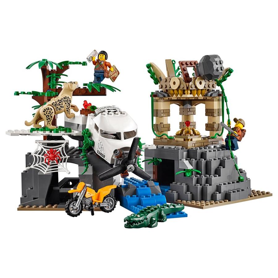 (レゴシティ) LEGO City ジャングル探検家 ジャングル探検サイト 60161 組み立てキット 813ピース LEGO C 並行輸入品｜kevin-store｜06