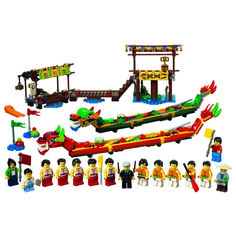 レゴ(LEGO) アジアンフェスティバル ドラゴンボートレース 80103 LEGO Dragon Boat Race   Sta 並行輸入品｜kevin-store｜06