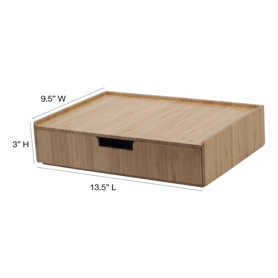 Bamboo Drawer Plus All In One Complete Condiment & Accessory Com 並行輸入品｜kevin-store｜04