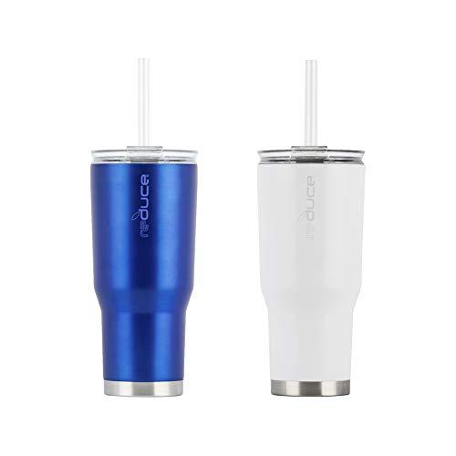 Cold 1 タンブラー ブルーとホワイト 24オンス Reduce 24 oz Tumbler, Stainless Steel 並行輸入品｜kevin-store｜02