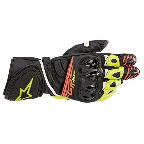 alpinestars(アルパインスターズ)バイクグローブ ブラック/イエローフロー/レッドフロー (サイズ:S) GP PLUS 並行輸入品｜kevin-store｜02