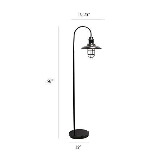 Elegant Designs LF1032 RBZ Rustic Open Cage Floor Lamp, Restorat 並行輸入品｜kevin-store｜08