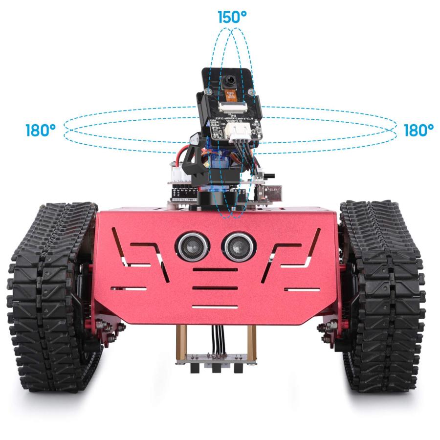 ELEGOO Conqueror Robot Tank Kit with UNO R3, Compatible with Ard 並行輸入品｜kevin-store｜09