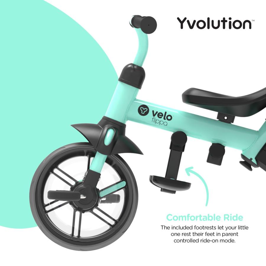 Yvolution 4 in 1 Toddler Trike Y Velo Flippa Push Tricycle Toddl 並行輸入品｜kevin-store｜07