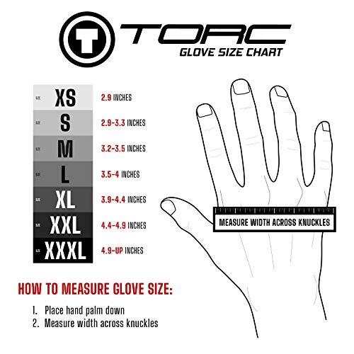 TORC オートバイグローブ (ブラックリバーサイド XL) TORC Motorcycle Gloves, (Black Riv 並行輸入品｜kevin-store｜05