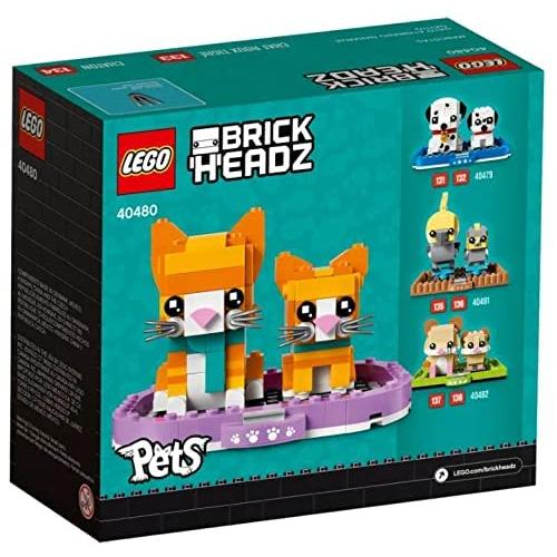 レゴ（LEGO)　ブリックヘッズ　三毛ねこ　40480 LEGO BrickHeadz Ginger Tabby Cat Set  並行輸入品｜kevin-store｜04