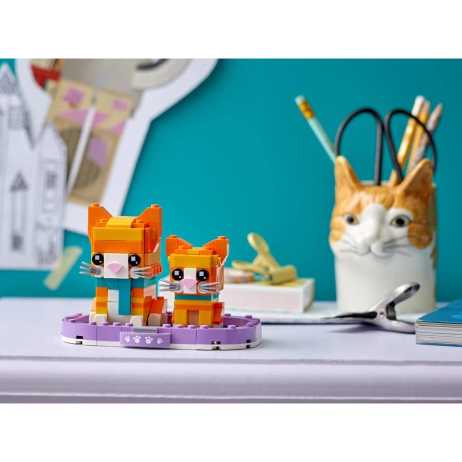 レゴ（LEGO)　ブリックヘッズ　三毛ねこ　40480 LEGO BrickHeadz Ginger Tabby Cat Set  並行輸入品｜kevin-store｜08