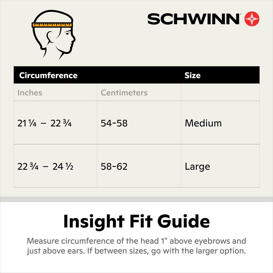 Schwinn Insight LED Lighted ERT Youth/Adult Bike Helmet, Men and 並行輸入品｜kevin-store｜04