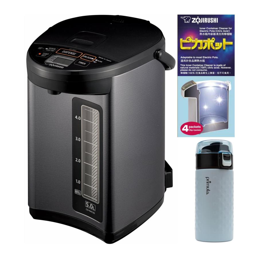 Zojirushi CD NAC50BM Water Boiler (5 Liter, Metallic Black 並行輸入品