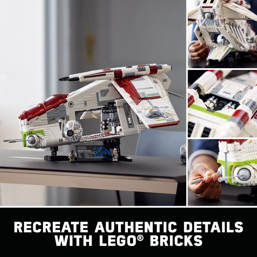 LEGO Star Wars Republic Gunship 75309 Building Kit; Cool, Ultimat 並行輸入品｜kevin-store｜07