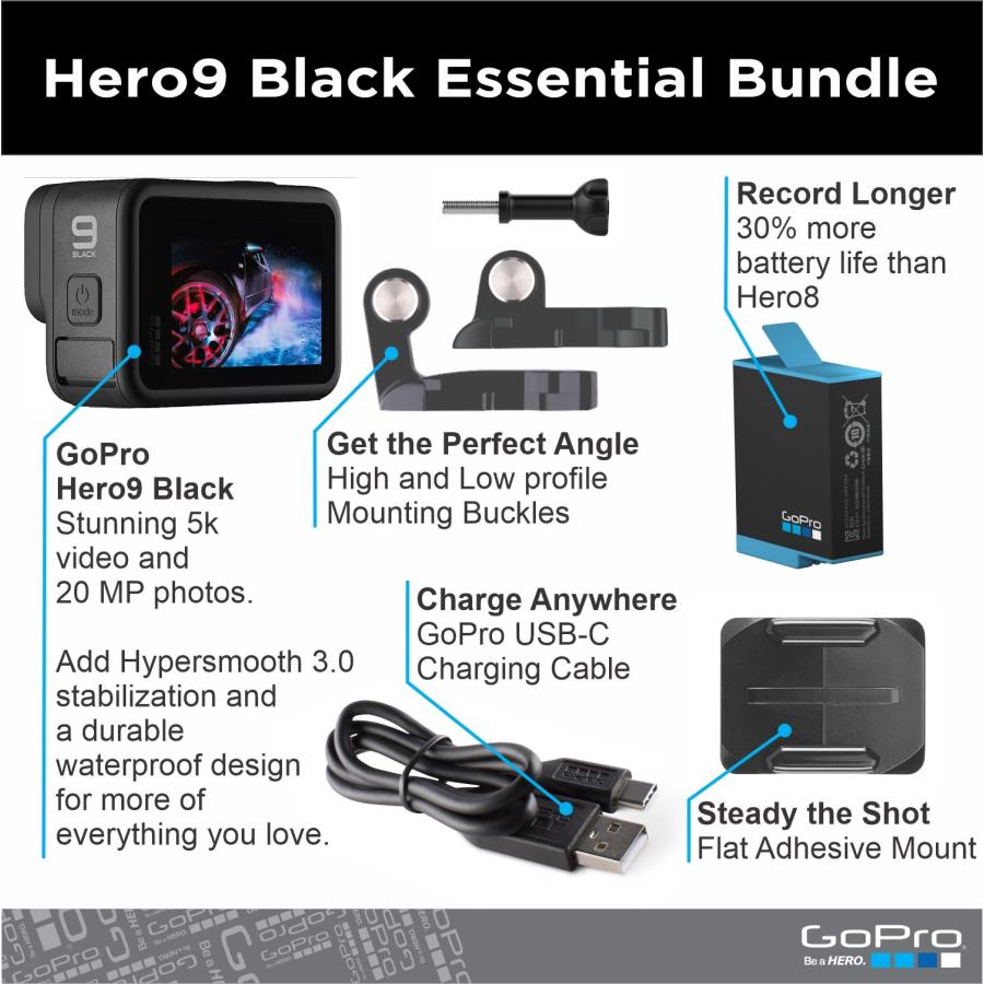 GoPro HERO9 Black   E Commerce Packaging   Waterproof Action Cam 並行輸入品｜kevin-store｜04