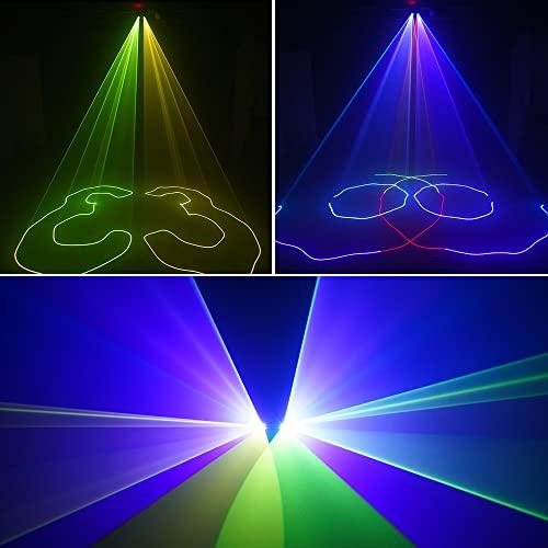 Stage Lights DJ Lights, WorldLite RGB Full Color Laser Party Dis 並行輸入品｜kevin-store｜08