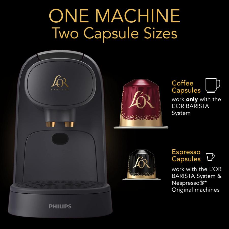L'OR Barista System Coffee and Espresso Machine Combo by Philips 並行輸入品｜kevin-store｜04
