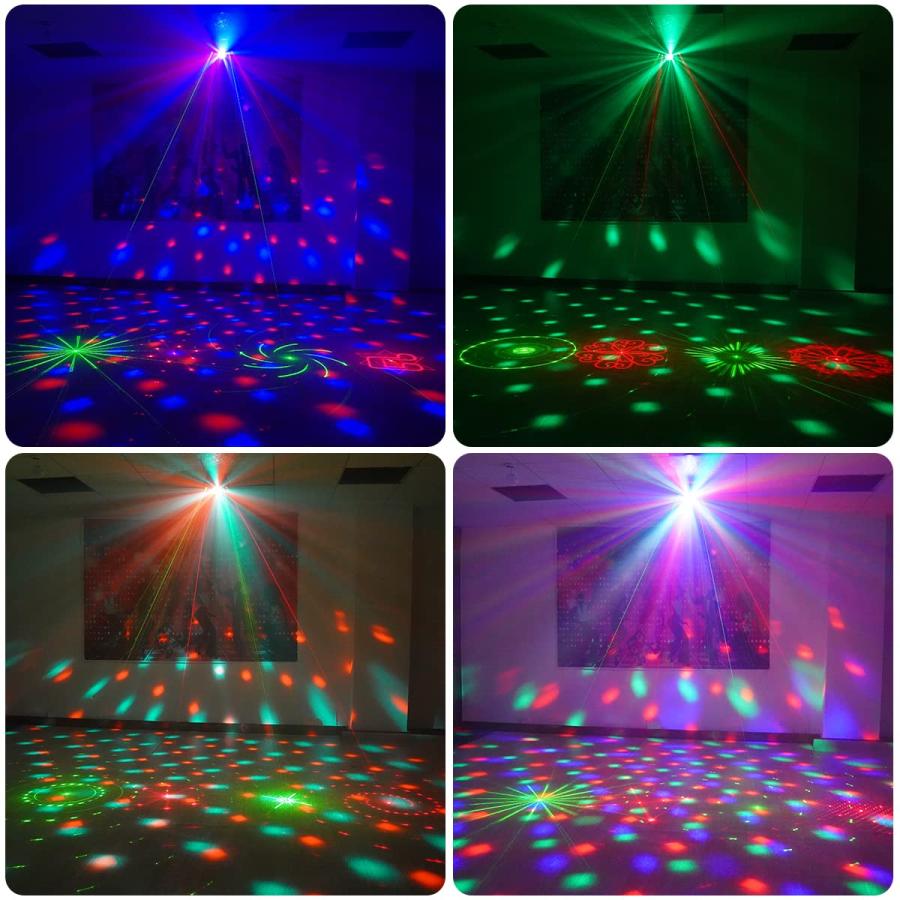 Dj Party Disco Ball Light Support DMX512 and Sound Activated, BU 並行輸入品｜kevin-store｜04