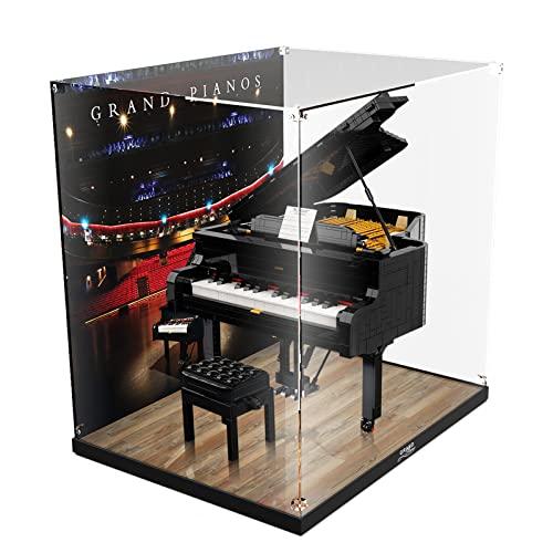 PIPART アクリルディスプレイケース レゴ21323グランドピアノ用 ディスプレイケースのみ レゴモデルは含まれません PIP 並行輸入品｜kevin-store｜02