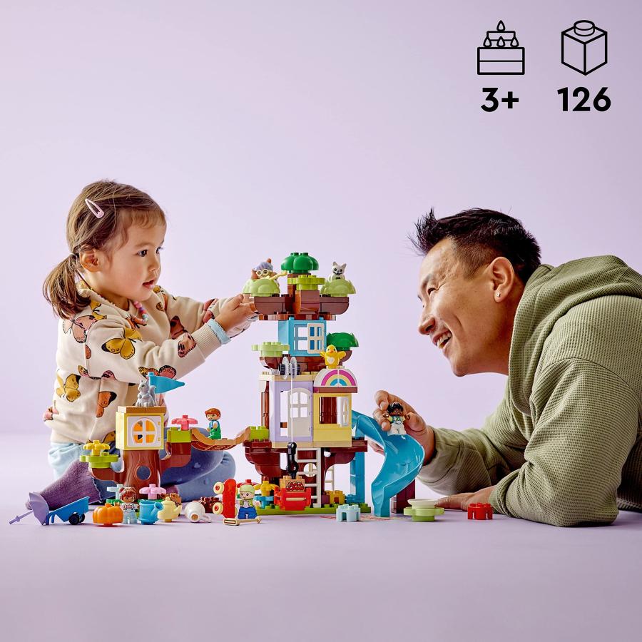 LEGO DUPLO 3in1 Tree House 10993 Creative Building Toy for Toddl 並行輸入品｜kevin-store｜04