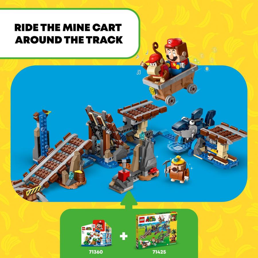 LEGO Super Mario Diddy Kong's Mine Cart Ride Expansion Set 71425 並行輸入品｜kevin-store｜07