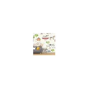 Self Adhesive PVC Wallpaper Watercolor baby farm animals illustr 並行輸入品｜kevin-store｜09