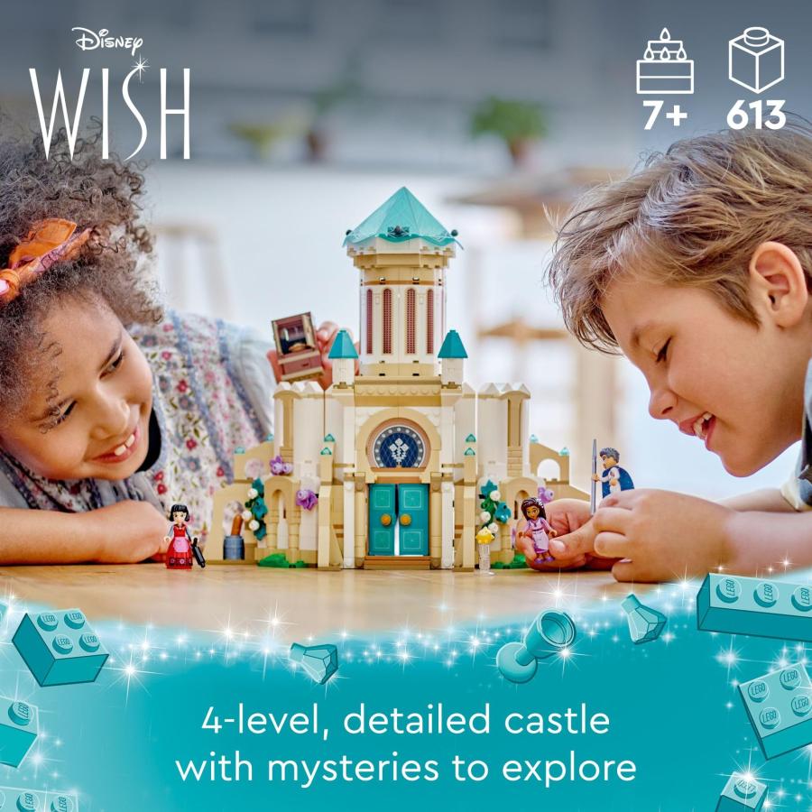 LEGO Disney Wish: King Magnifico’s Castle 43224 Building Toy Set 並行輸入品｜kevin-store｜06