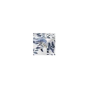 Spoonflower Peel & Stick Wallpaper 12ft x 2ft   Blue White Flora 並行輸入品｜kevin-store｜06