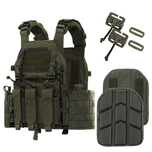 Tuxapo Tactical MOLLE Vests with Triple mag Pouch and Side Cumme 並行輸入品｜kevin-store｜02