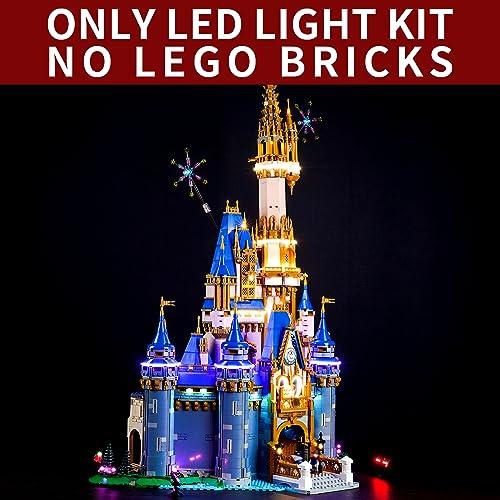 Bourvill LEDライトキット レゴディズニーキャッスル43222 クラシックバージョンライト Lego43222対応 (モ 並行輸入品｜kevin-store｜05