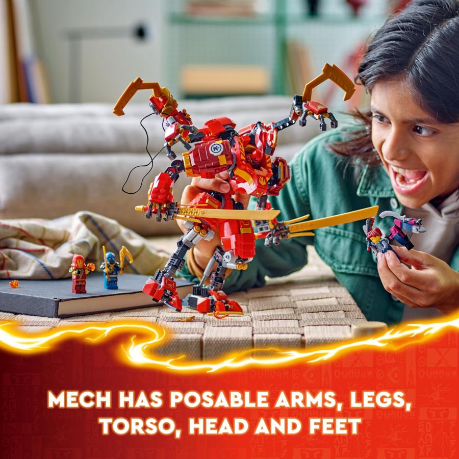 レゴ(LEGO) ニンジャゴー カイのニンジャ・クライマーメカ おもちゃ 玩具 プレゼント ブロック 男の子 女の子 子供 8歳  並行輸入品｜kevin-store｜04